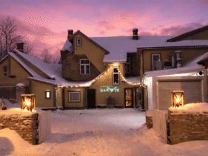 sarvik restoran sisehoov maja tagant parklast sissepääs