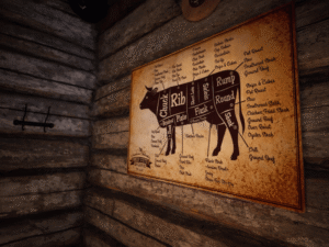 sarvik restoran veise pilt seinal