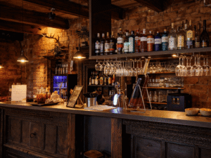 Sarvik restoran baarilett jookidega