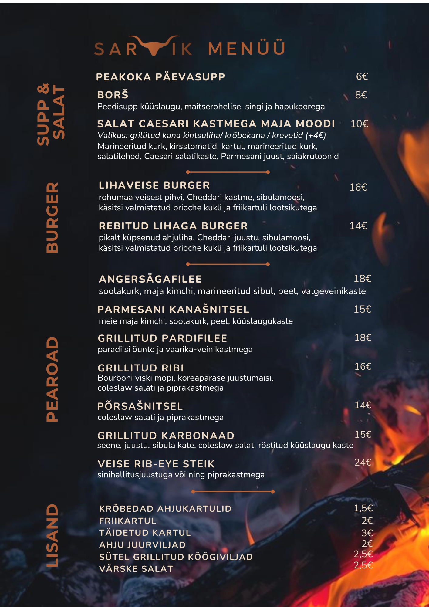 sarvik menüü lk2